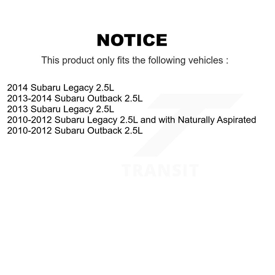 Rear Disc Brake Caliper Left Right Side (Driver Passenger) Kit For Subaru Outback Legacy KBC-100314