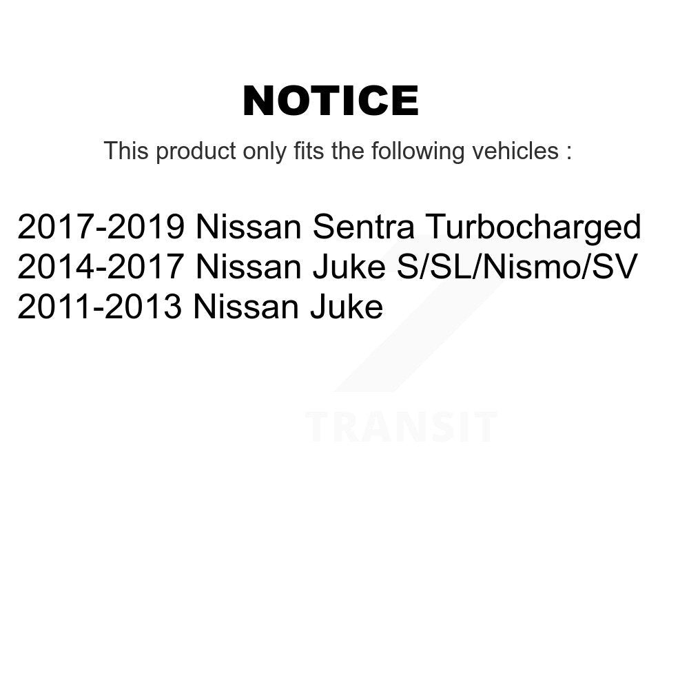 Front Rear Brake Caliper Left Right Side (Driver Passenger) Kit For Nissan Sentra Juke KBC-100497