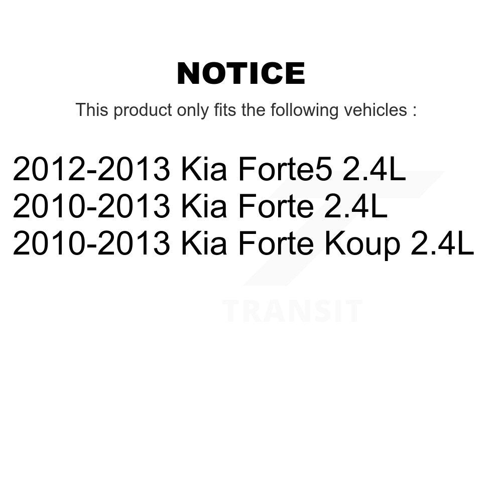 Front Rear Brake Caliper Left Right (Driver Passenger) Kit For Kia Forte Koup Forte5 2.4L KBC-100828
