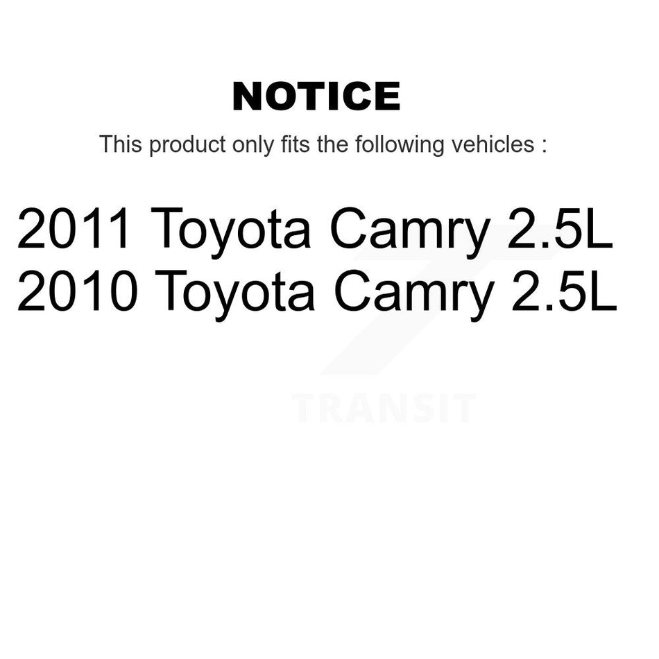 Power Steering Serpentine Belt KBR-5030473 For 2010-2011 Toyota Camry 2.5L