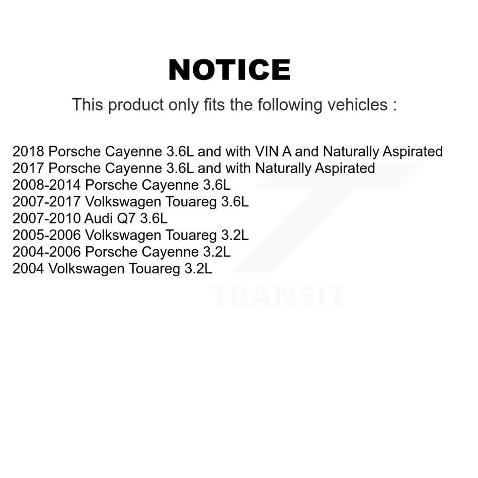 Main Drive Serpentine Belt KBR-6070817 For Volkswagen Touareg Porsche Cayenne Audi Q7