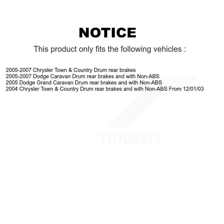 Front Disc Brake Caliper Rotor & Ceramic Pad Kit For Dodge Caravan Grand Chrysler Town KC8-100406T