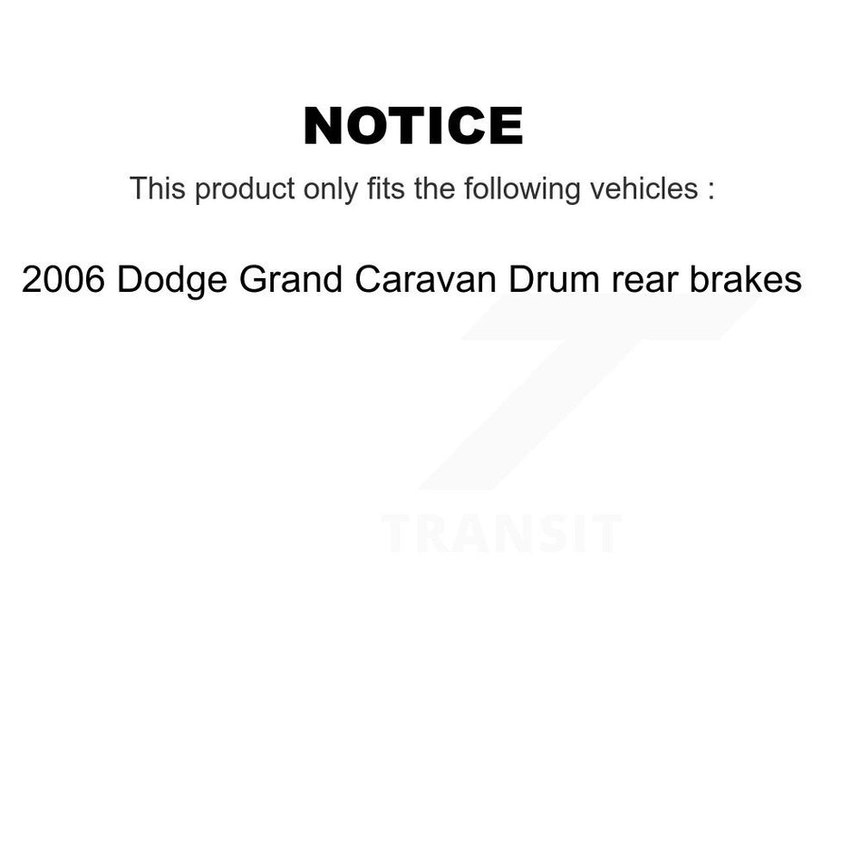 Front Disc Brake Caliper Coated Rotors And Semi-Metallic Pad Kit For Dodge Grand Caravan KCG-100101N