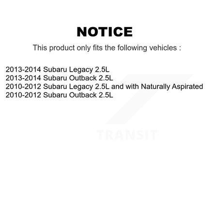 Rear Disc Brake Caliper Coated Rotor And Semi-Metallic Pad Kit For Subaru Outback Legacy KCG-100292P