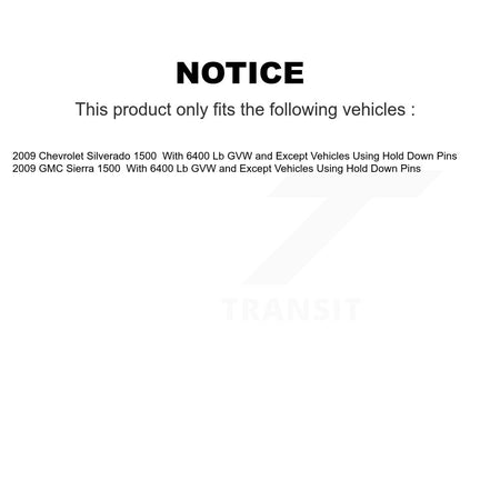 Front Rear Brake Caliper Coated Rotor Drum Ceramic Pad Shoe Cylinder Kit (11Pc) For 1500 KCG-100370C