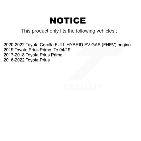 Front Disc Brake Caliper Coated Rotor And Ceramic Pad Kit For Toyota Corolla Prius Prime KCG-100462N