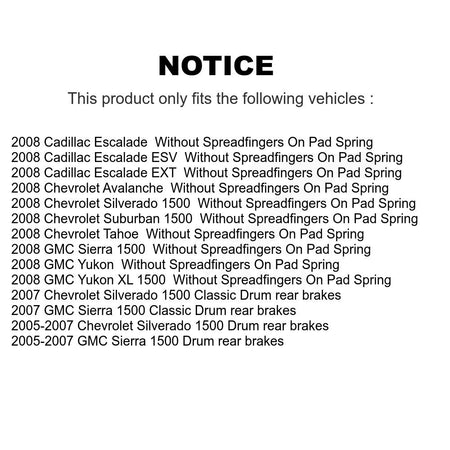 Front Brake Caliper Coat Rotor & Ceramic Pad Kit For Chevrolet GMC Silverado 1500 Sierra KCG-100688T