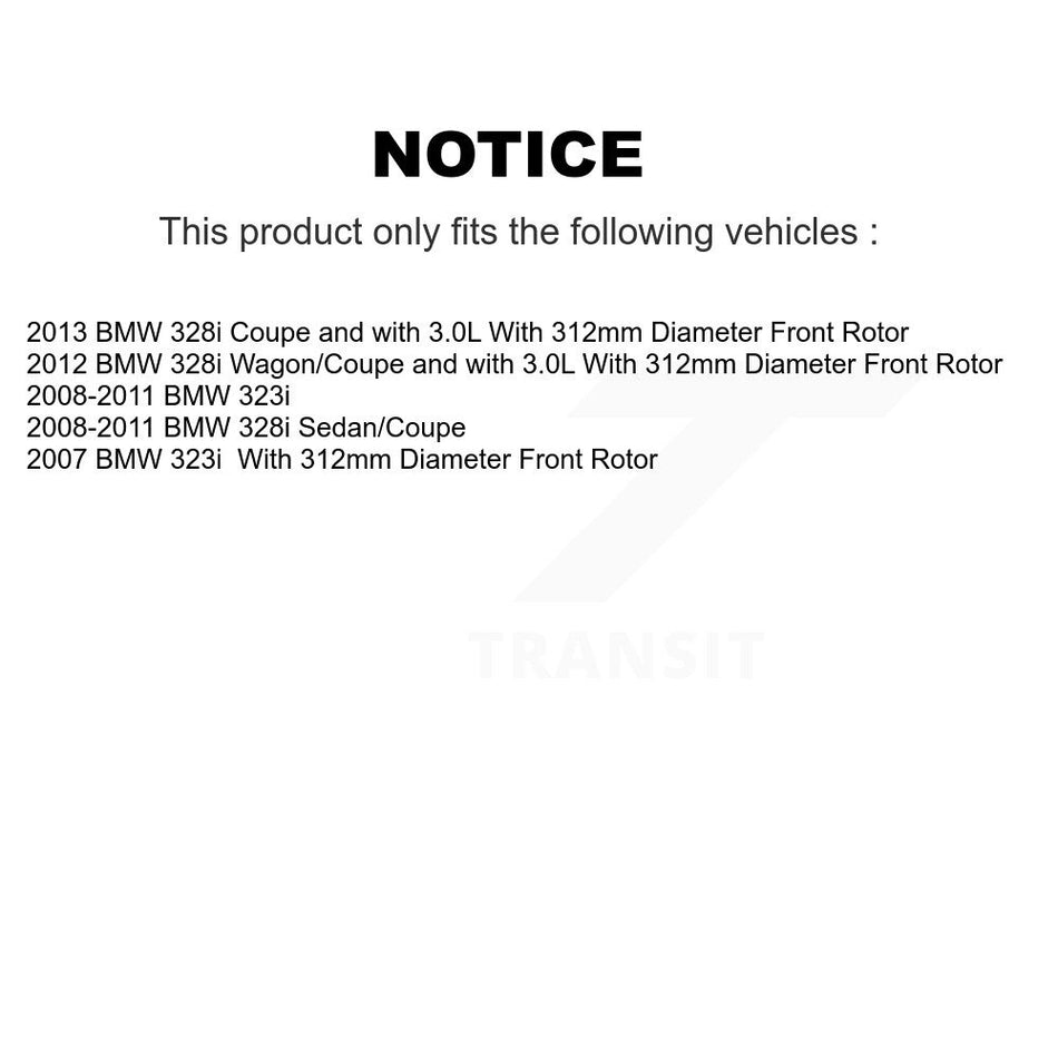 Front Rear Ceramic Brake Pads And Parking Shoes Kit For BMW 328i 323i KCN-100061