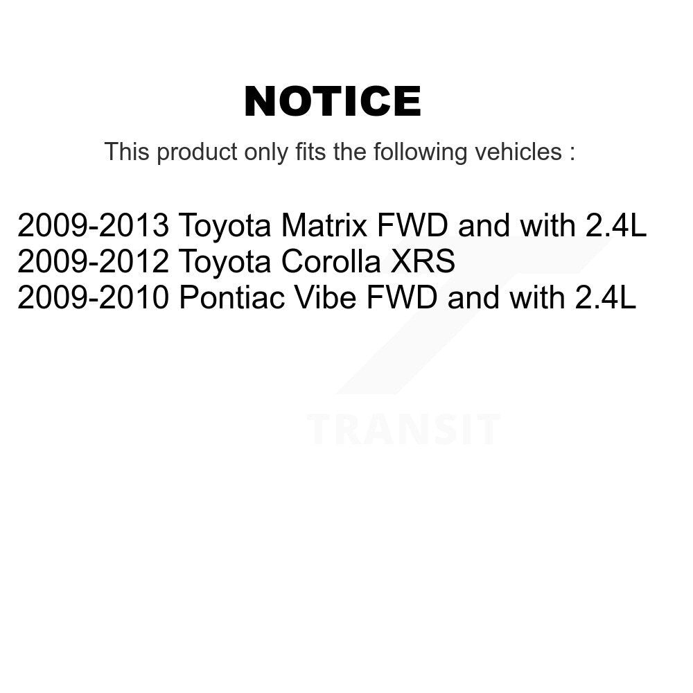 Front CV Axle Drive Shaft Complete Assembly Kit For Toyota Corolla Matrix Pontiac Vibe KCV-100055