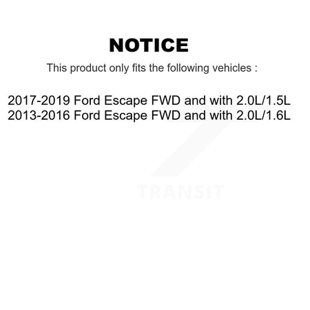 Front CV Axle Drive Shaft Complete Assembly Kit For Ford Escape KCV-100256