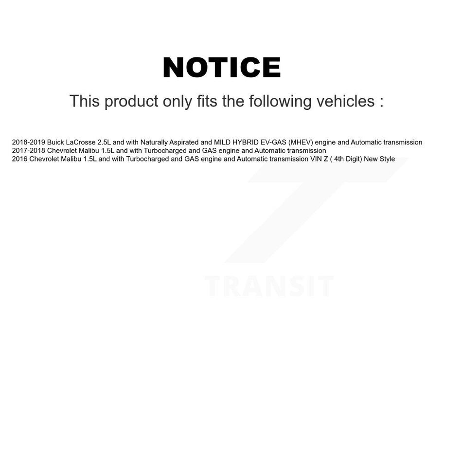 Front CV Axle Drive Shaft Complete Assembly Kit For Chevrolet Malibu Buick LaCrosse KCV-100360