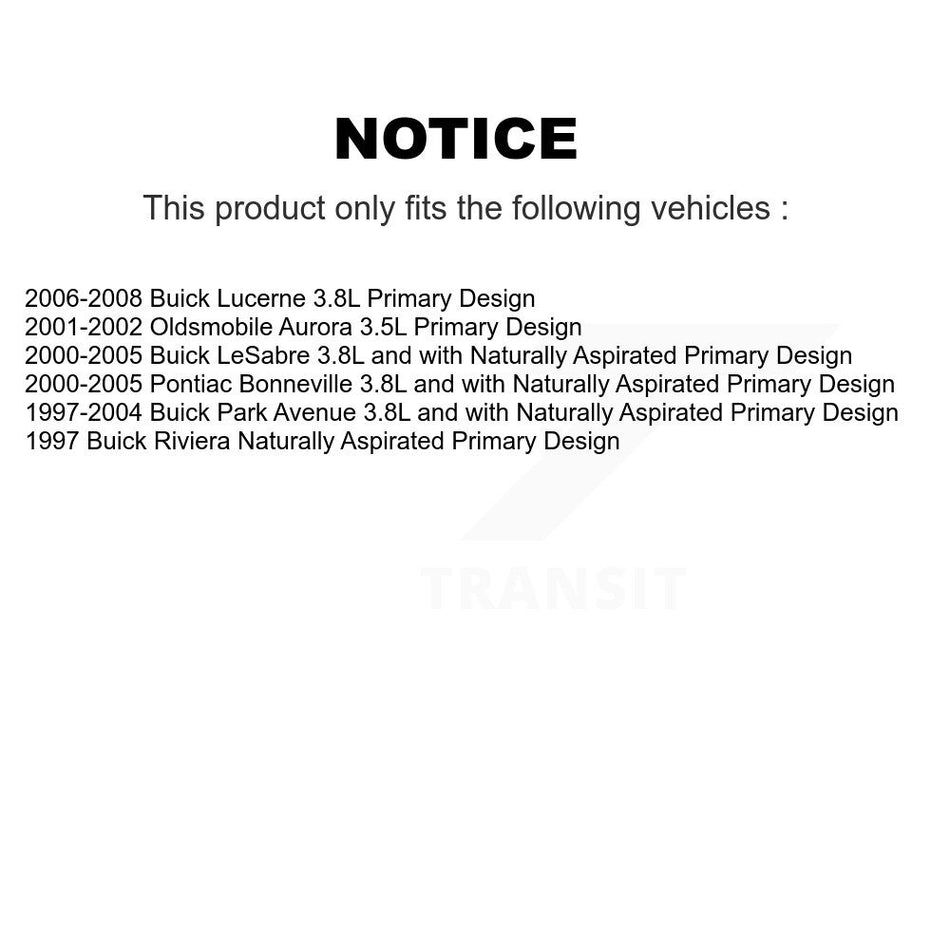 Front CV Axle Shaft Kit For Buick LeSabre Lucerne Pontiac Bonneville Park Avenue Aurora KCV-100361