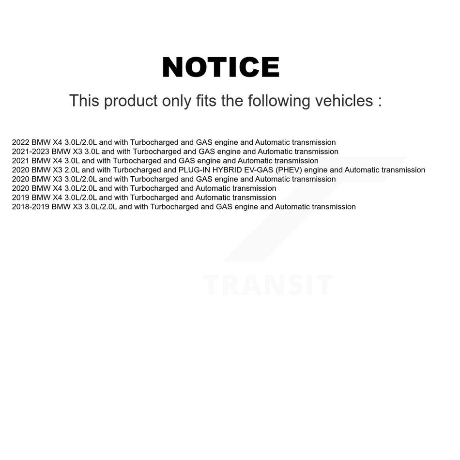 Front CV Axle Drive Shaft Complete Assembly Kit For BMW X3 X4 KCV-100375