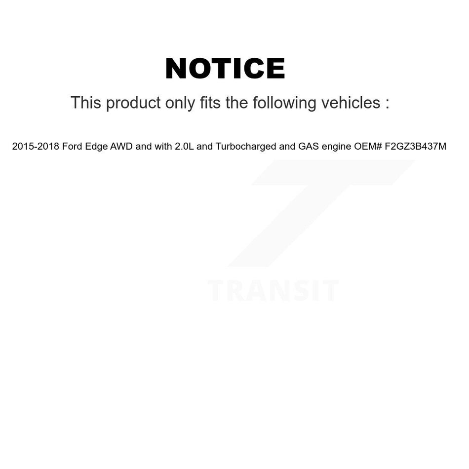 Front CV Axle Shaft Kit For 2015-2018 Ford Edge AWD with 2.0L Turbocharged GAS engine KCV-100442