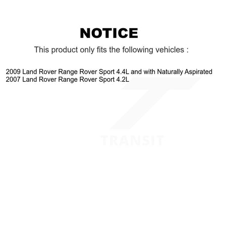 Front Rear Ceramic Disc Brake Pads And Wear Sensors Kit For Land Rover Range Sport KCW-100206