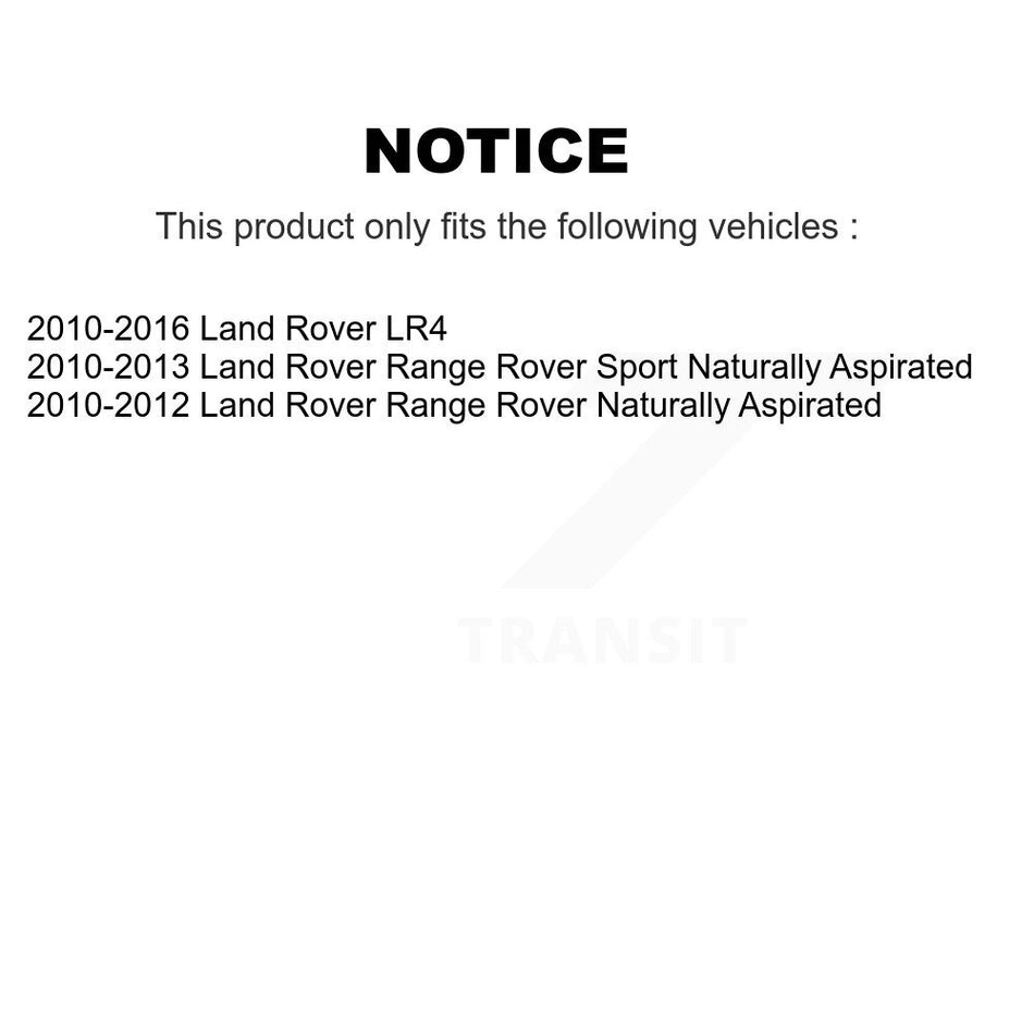 Front Rear Ceramic Brake Pads Kit For Land Rover LR4 Range Sport KCX-100096