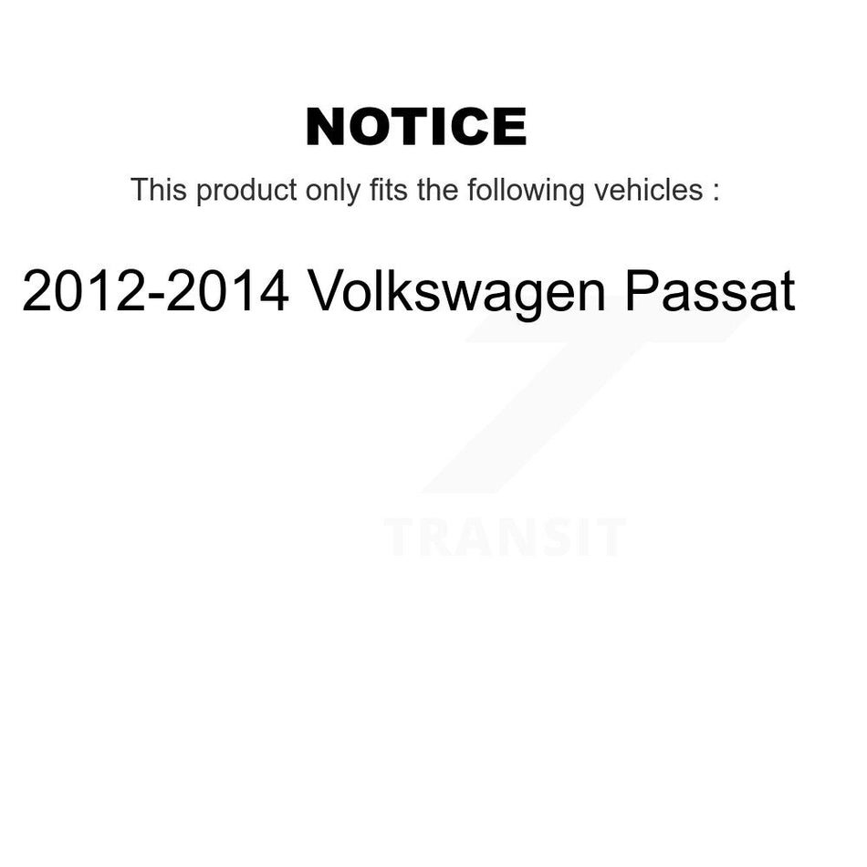 Front Rear Ceramic Brake Pads Kit For Volkswagen Passat KCX-100326