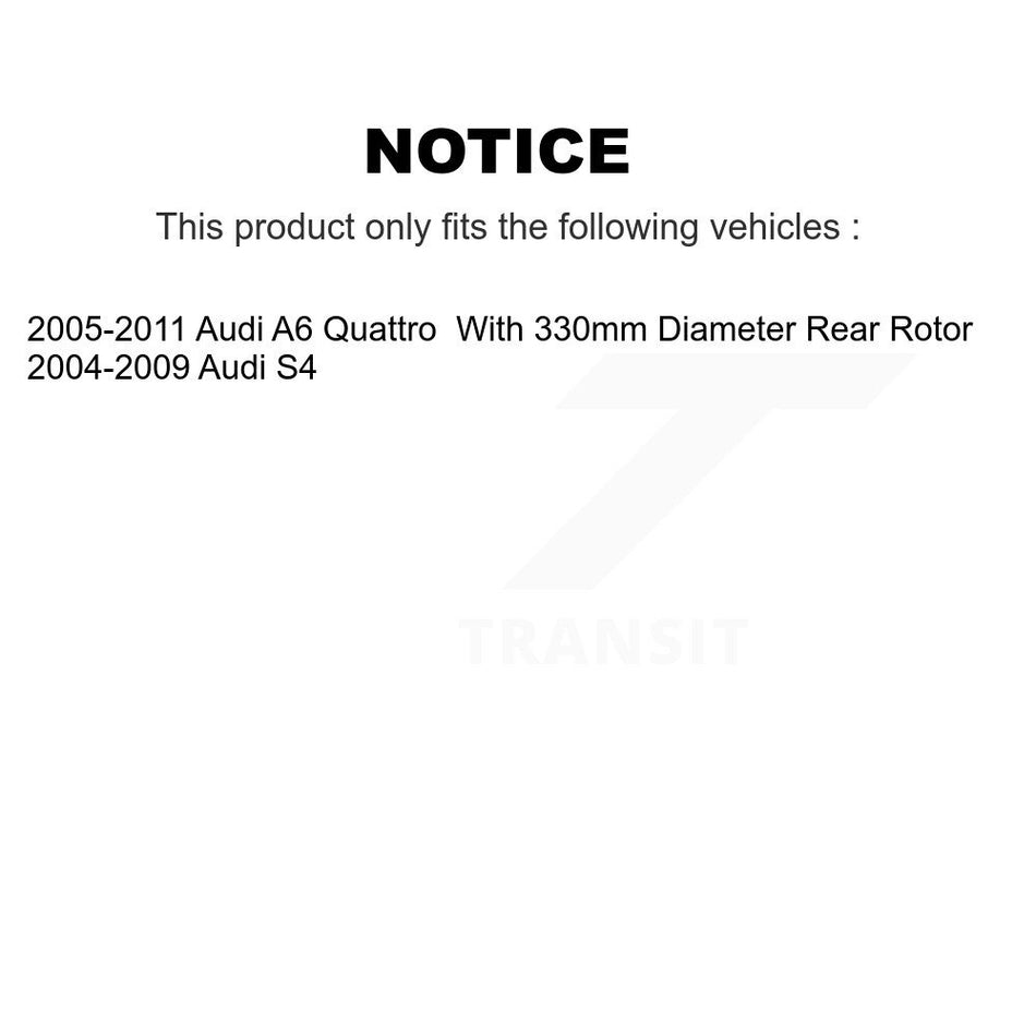 Front Rear Ceramic Brake Pads Kit For Audi A6 Quattro S4 KCX-100419