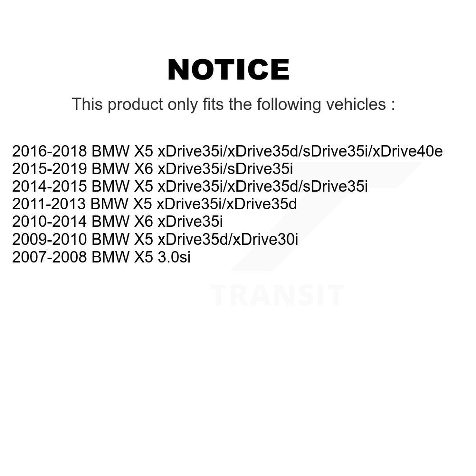Front Rear Ceramic Brake Pads Kit For BMW X5 X6 KCX-100509