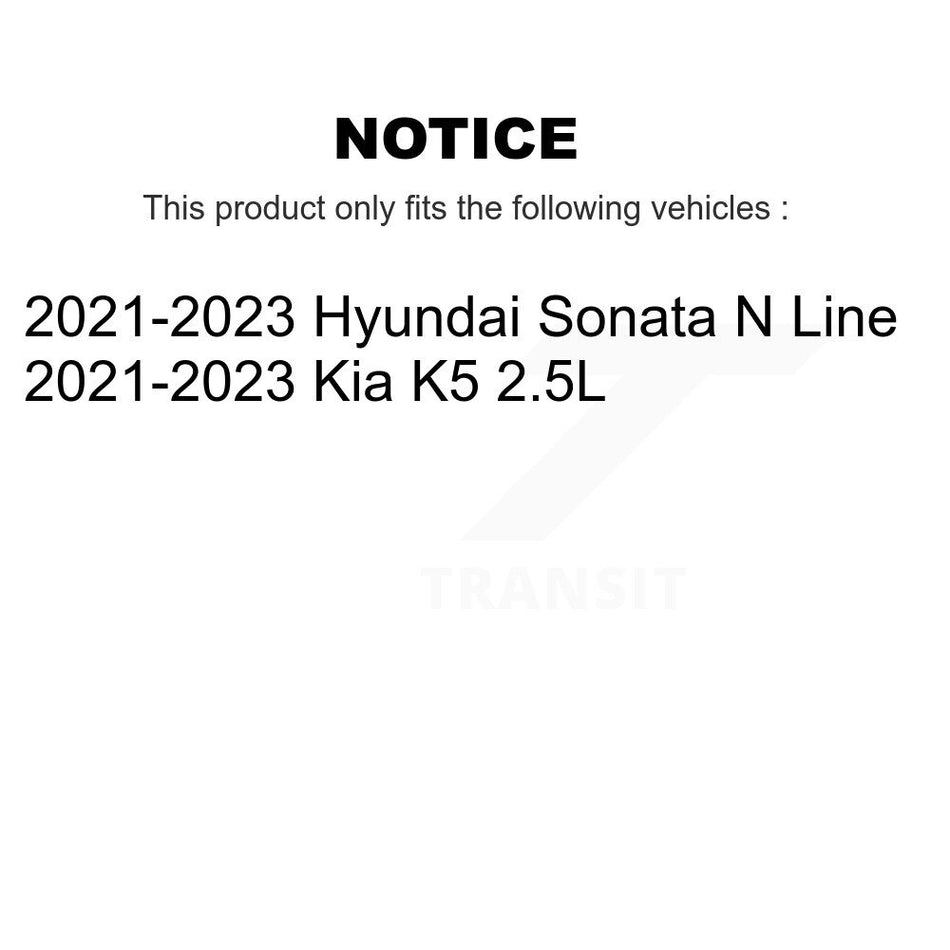 Front Rear Ceramic Brake Pads Kit For Hyundai Sonata Kia K5 KCX-100615