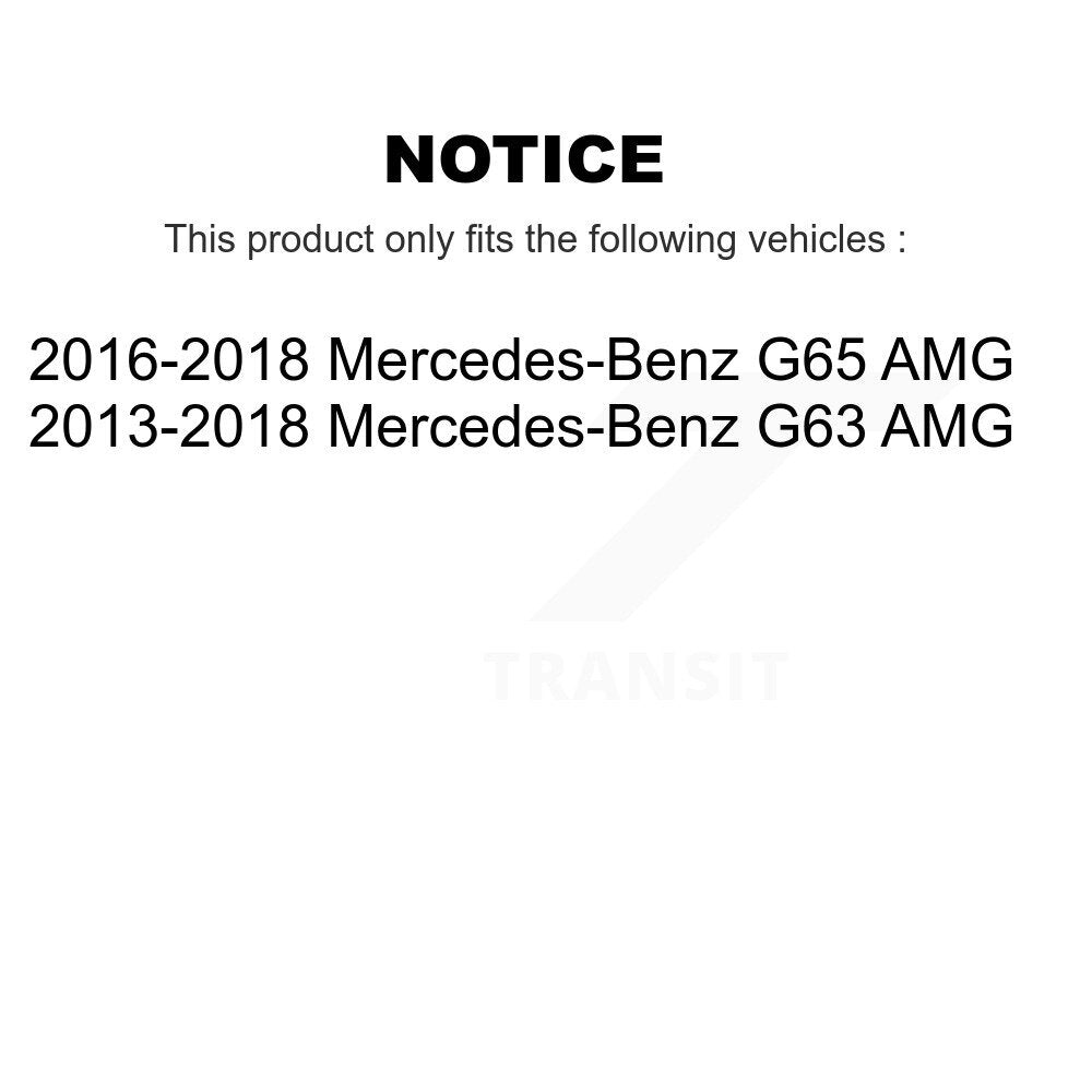 Front Rear Ceramic Brake Pads Kit For Mercedes-Benz G63 AMG G65 KCX-100665
