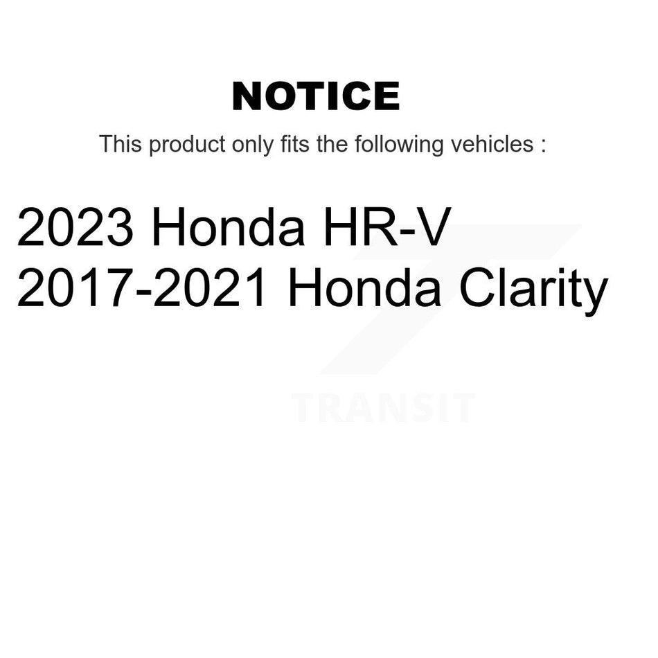 Front Rear Ceramic Brake Pads Kit For Honda HR-V Clarity KCX-100668