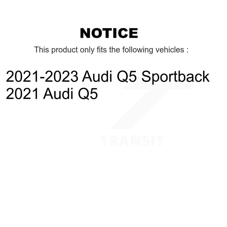 Front Rear Ceramic Brake Pads Kit For Audi Q5 Sportback KCX-100689