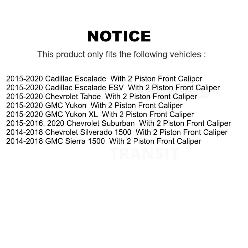 Front Rear Ceramic Pad Drill Slot Brake Rotor Kit For GMC Sierra 1500 Chevrolet Silverado KDA-101179