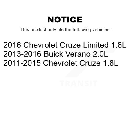 1x Air + 1x Cabin Filter (2 Total) Kit For Chevrolet Cruze Buick Verano Limited KFL-100032