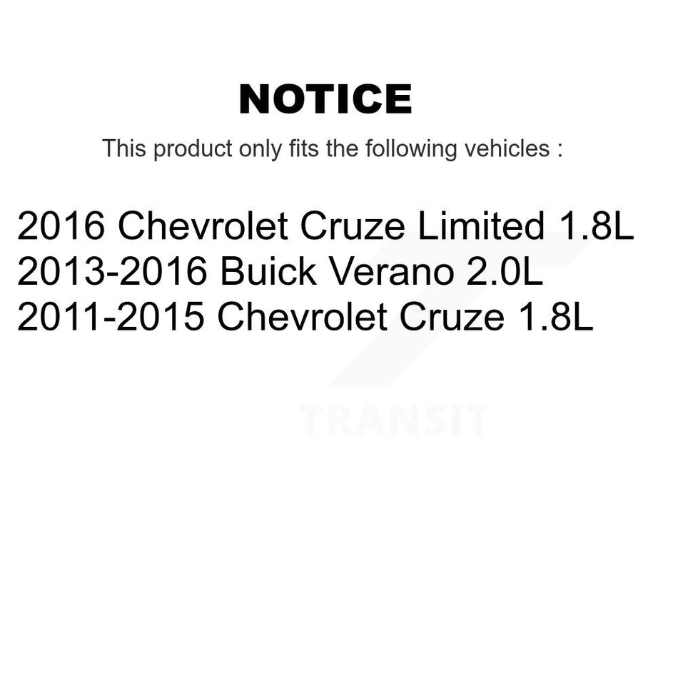 1x Air + 1x Cabin Filter (2 Total) Kit For Chevrolet Cruze Buick Verano Limited KFL-100032