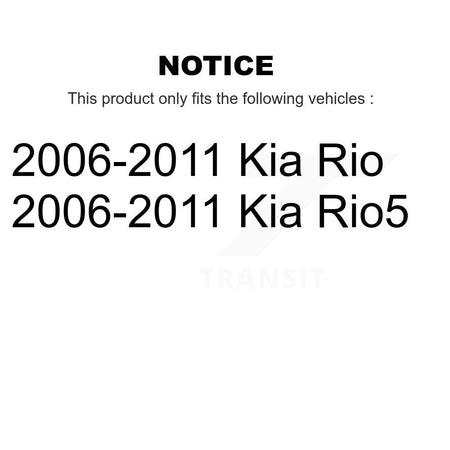 1x Air + 1x Cabin Filter (2 Total) Kit For 2006-2011 Kia Rio Rio5 KFL-100135