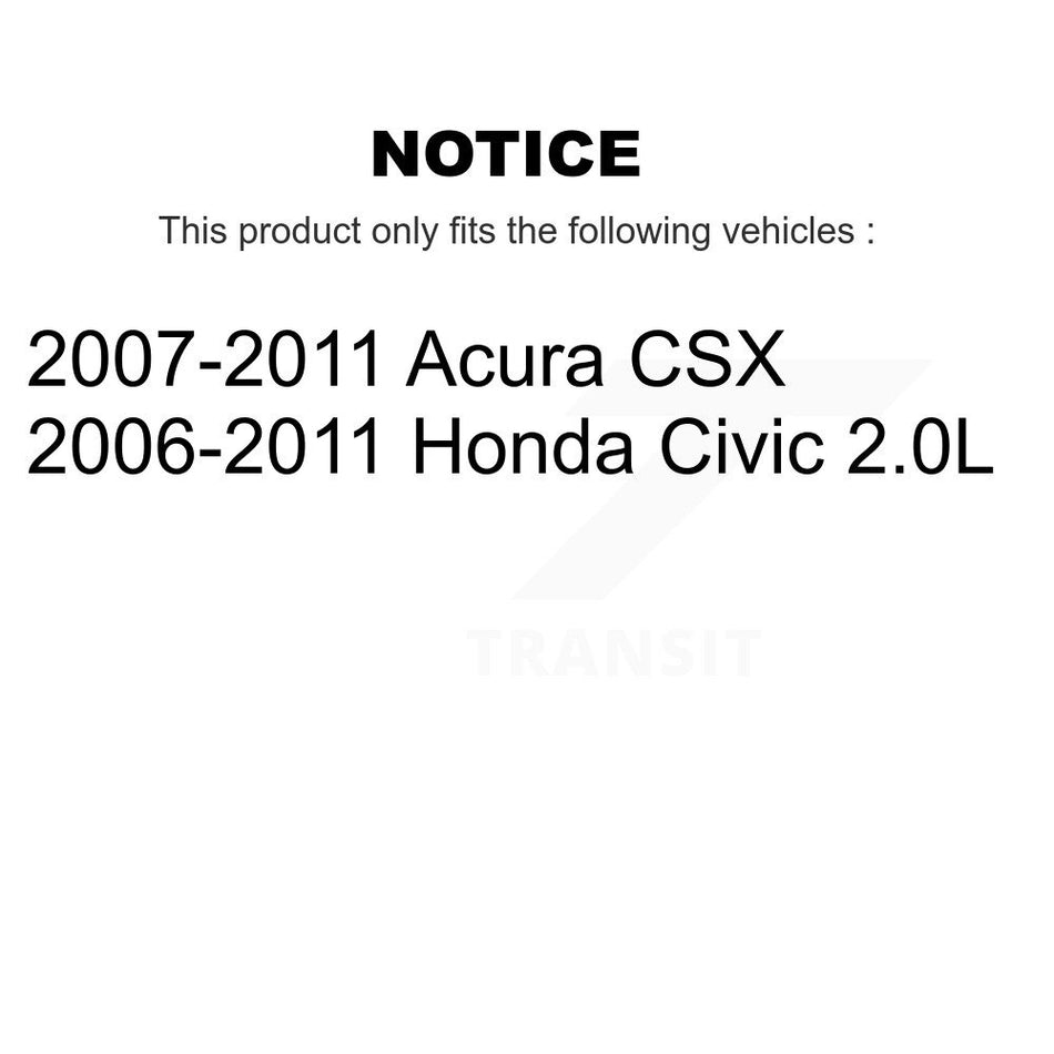 1x Air + 1x Cabin Filter (2 Total) Kit For Honda Civic Acura CSX KFL-100188