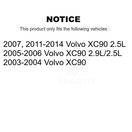 1x Air + 1x Cabin Filter (2 Total) Kit For Volvo XC90 KFL-100214