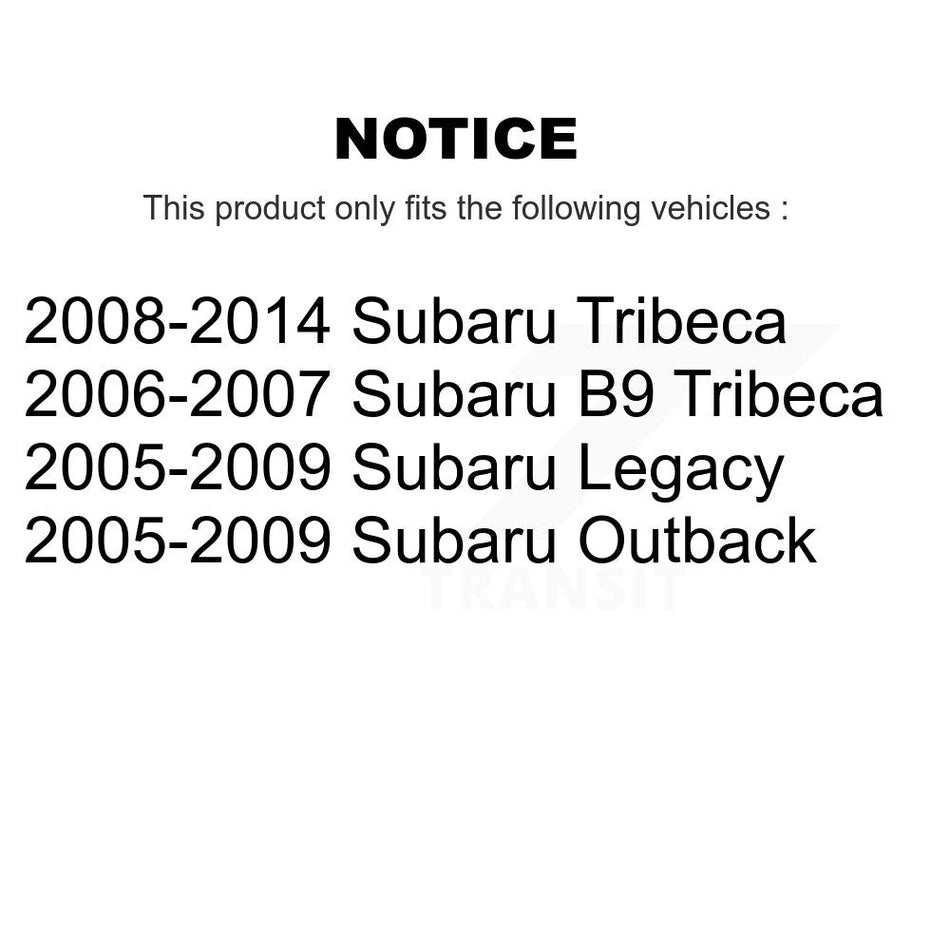 1x Air + 1x Cabin Filter (2 Total) Kit For Subaru Outback Legacy Tribeca B9 KFL-100257