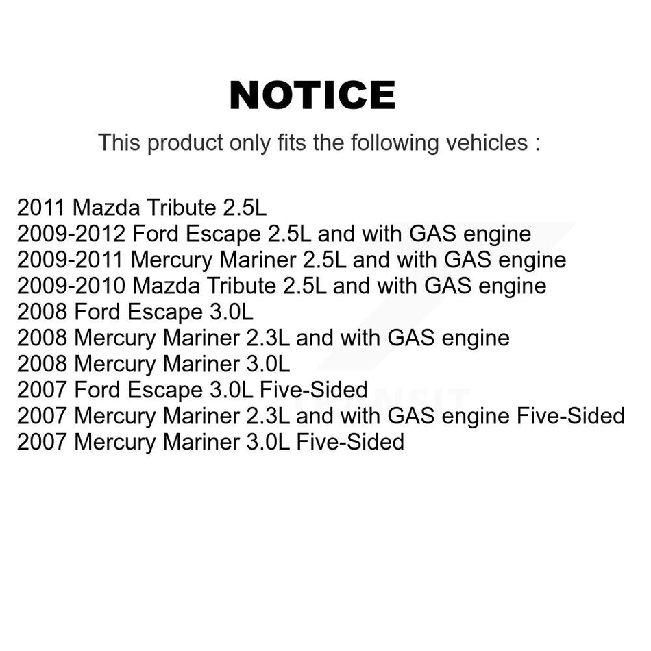 1x Air + 1x Cabin Filter (2 Total) Kit For Ford Escape Mazda Tribute Mercury Mariner KFL-100340