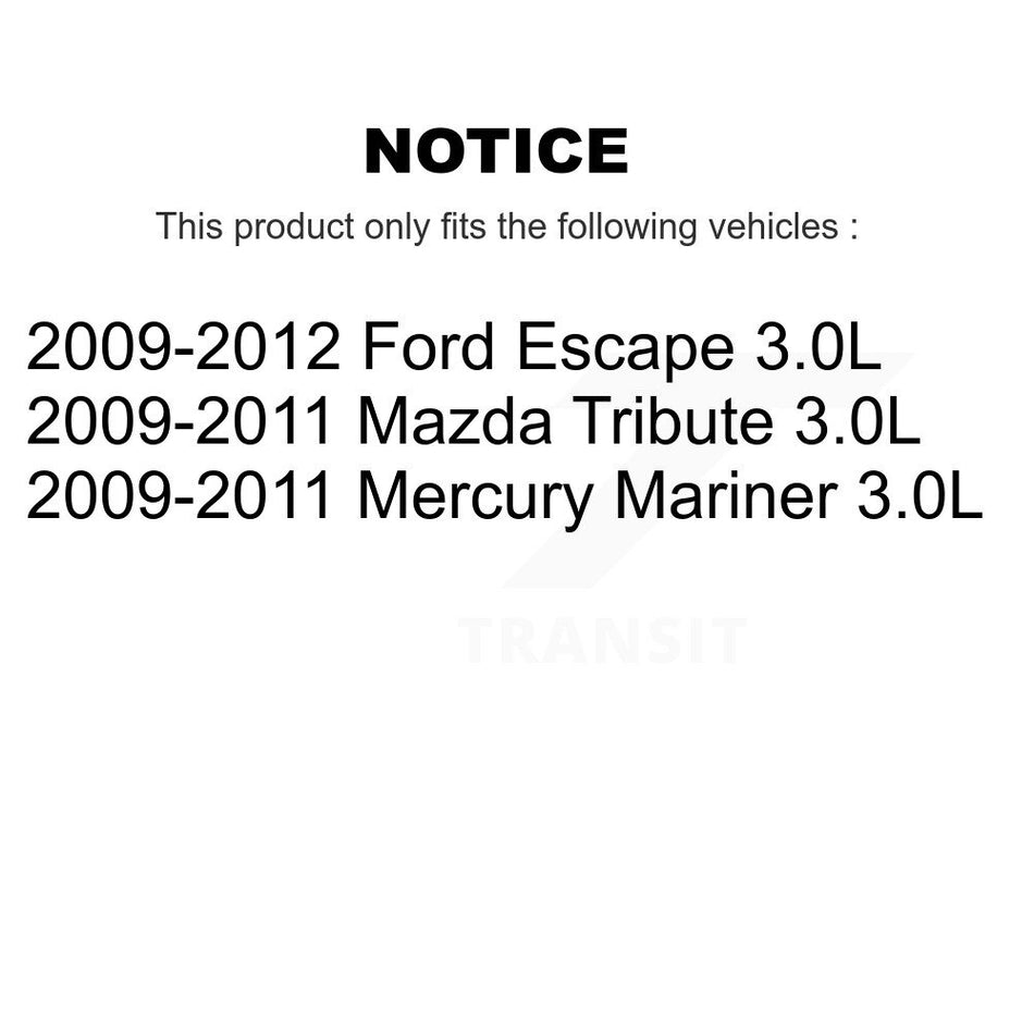 1x Air + 1x Cabin Filter (2 Total) Kit For Ford Escape Mazda Tribute Mercury Mariner 3.0L KFL-100342