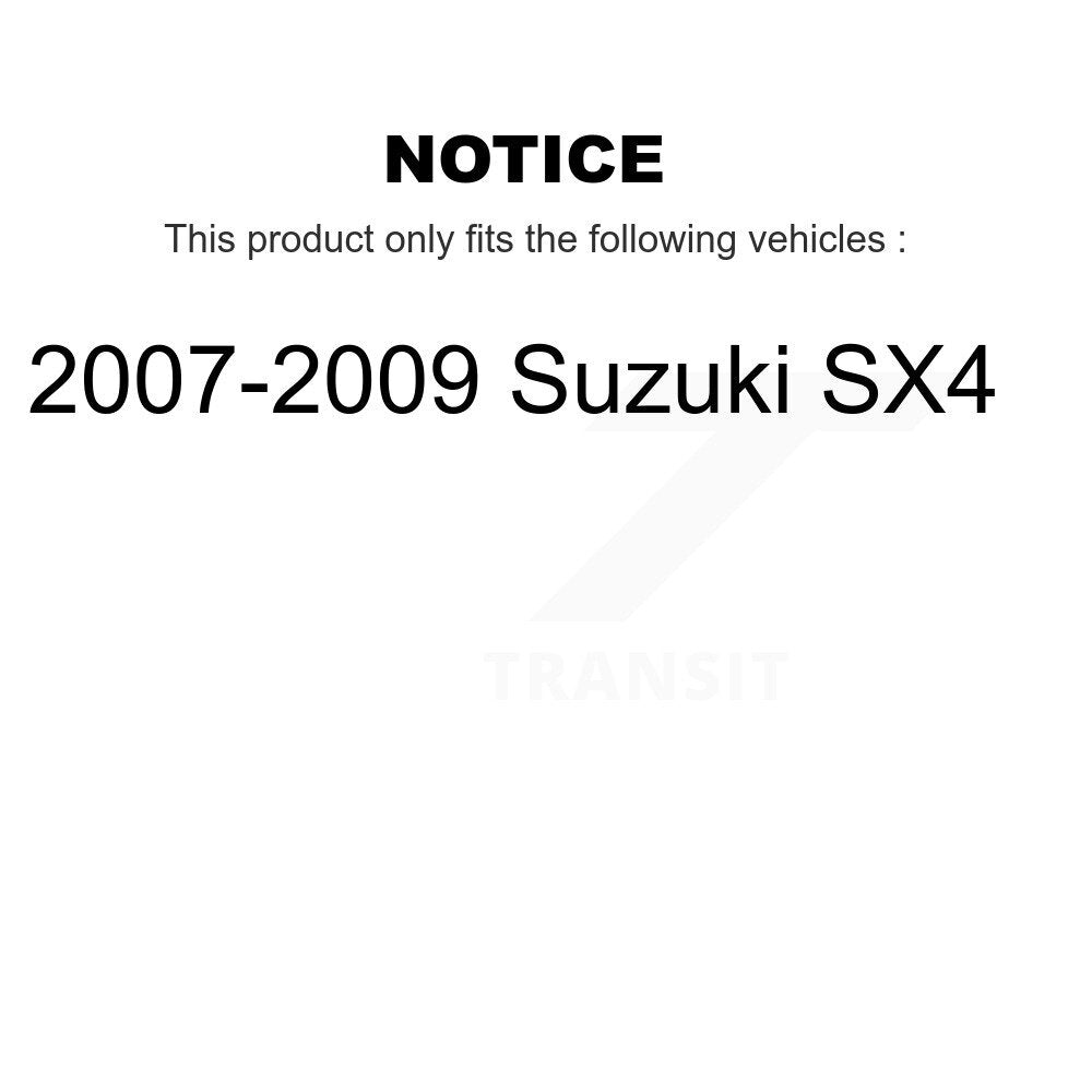 1x Air + 1x Cabin Filter (2 Total) Kit For 2007-2009 Suzuki SX4 KFL-100343