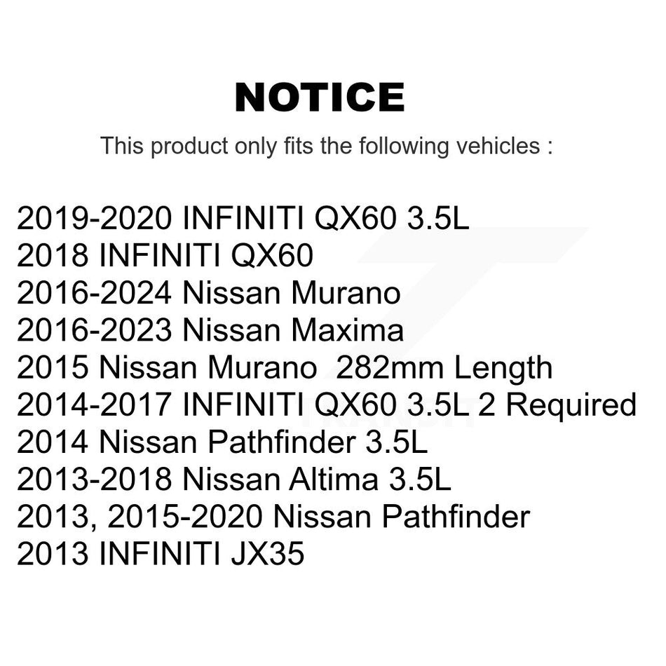 1x Air + 1x Cabin Filter (2 Total) Kit For Nissan Murano Pathfinder Altima INFINITI QX60 KFL-100345