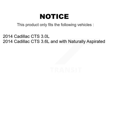 1x Air + 1x Cabin Filter (2 Total) Kit For Cadillac CTS KFL-100381