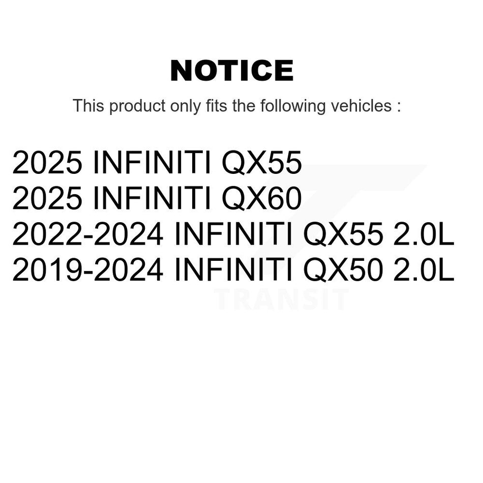1x Air + 1x Cabin Filter (2 Total) Kit For INFINITI QX50 QX55 QX60 KFL-103048