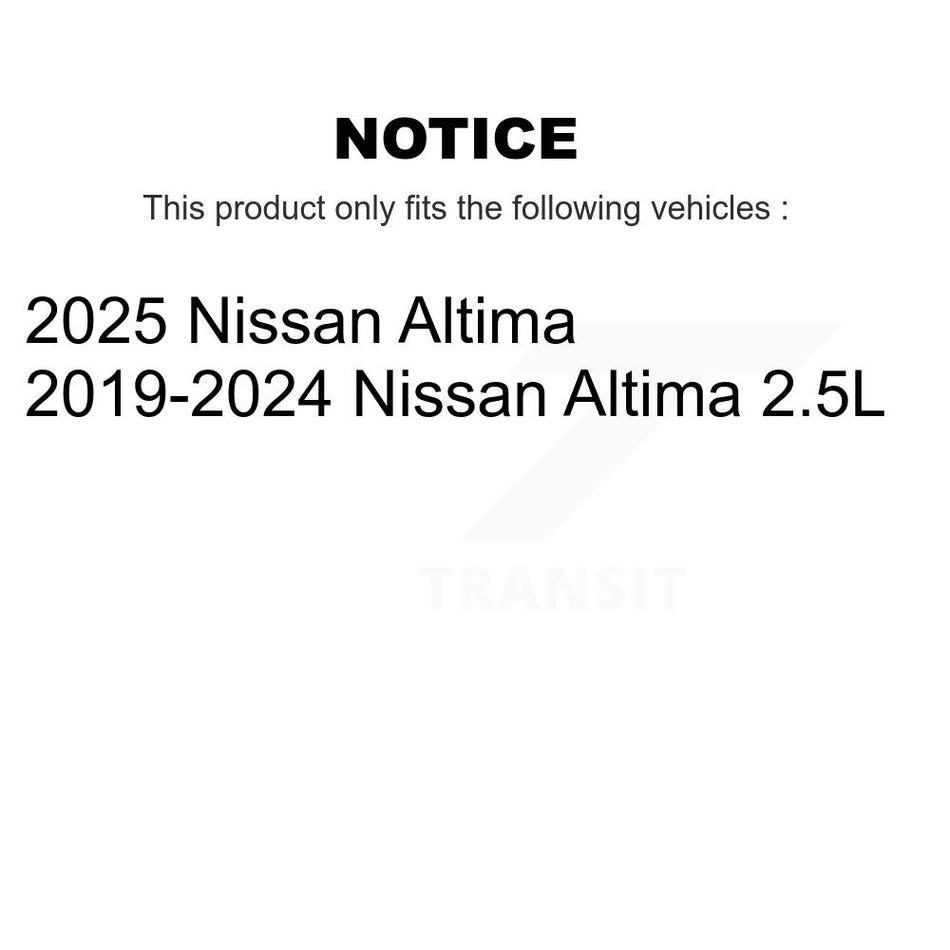 1x Air + 1x Cabin Filter (2 Total) Kit For Nissan Altima KFL-103049