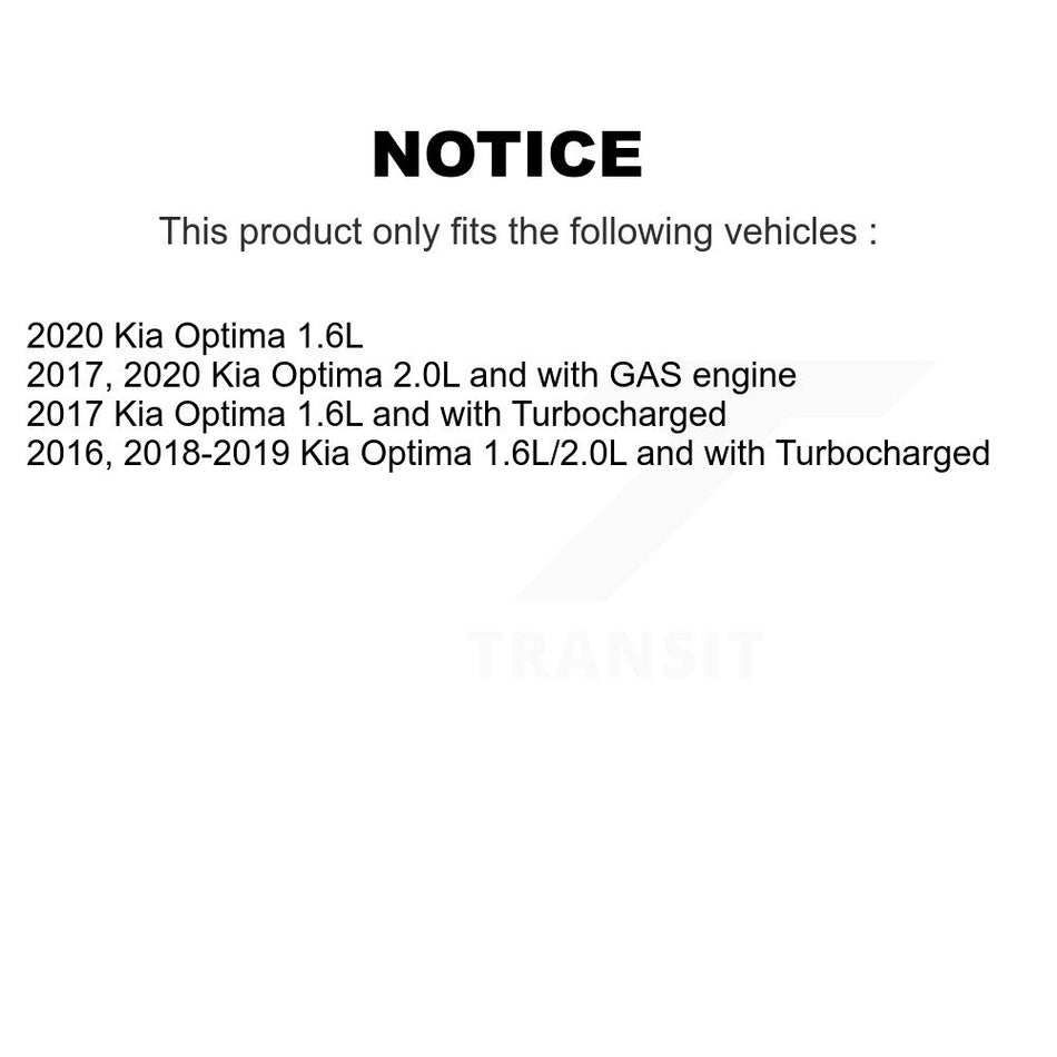 1x Air + 1x Cabin Filter (2 Total) Kit For Kia Optima KFL-103073