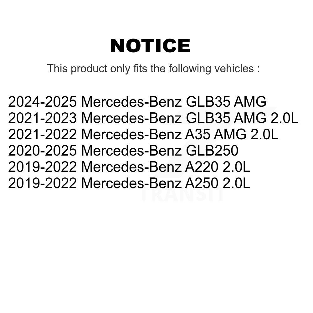 1x Air + 1x Cabin Filter (2 Total) Kit For Mercedes-Benz GLB250 A220 A250 GLB35 AMG A35 KFL-103115