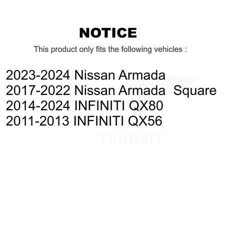 1x Air + 1x Cabin Filter (2 Total) Kit For INFINITI QX80 Nissan Armada QX56 KFL-103122