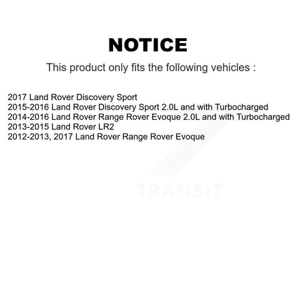 1x Air + 1x Cabin Filter (2 Total) Kit For Land Rover Range Evoque Discovery Sport LR2 KFL-103125