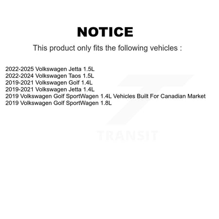 1x Air + 1x Cabin Filter (2 Total) Kit For Volkswagen Jetta Taos Golf SportWagen KFL-103148