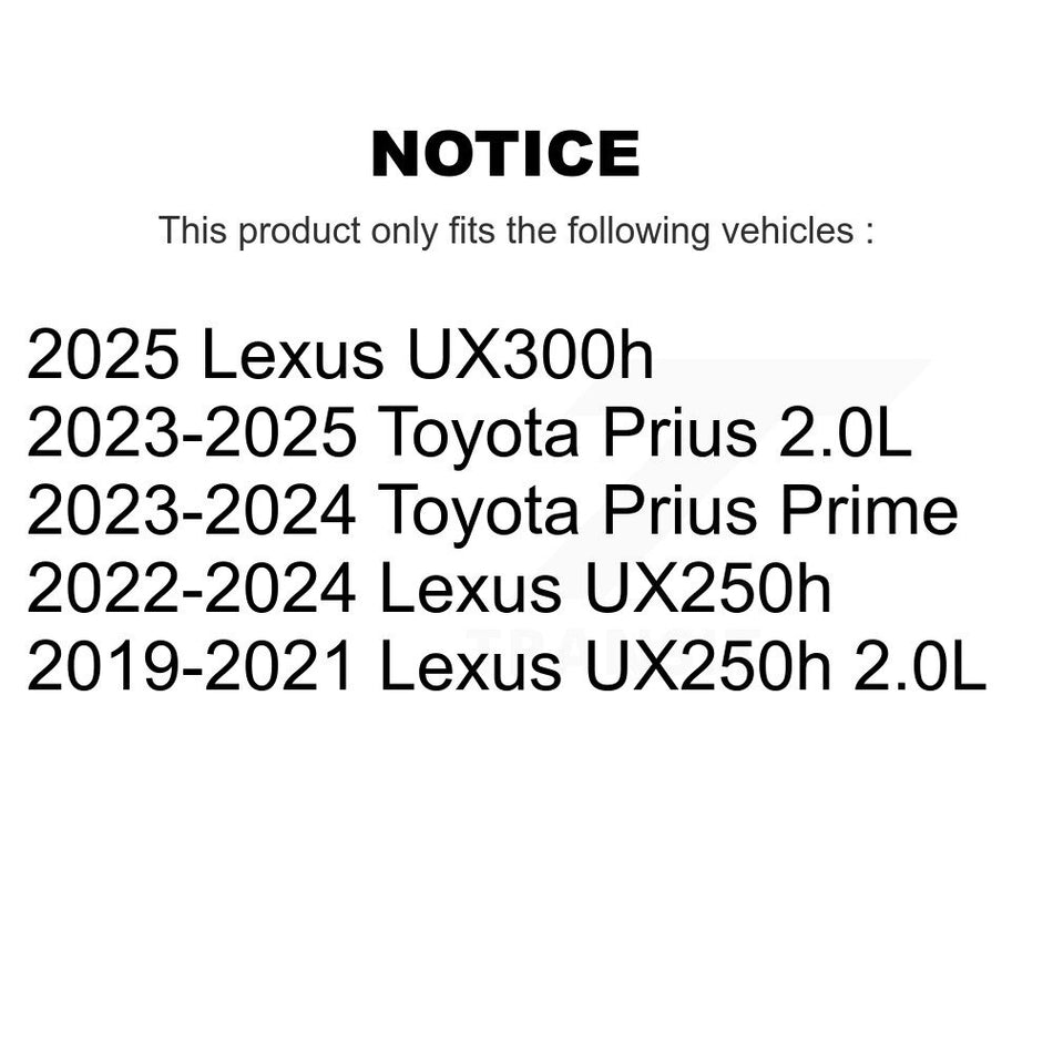 1x Air + 1x Cabin Filter (2 Total) Kit For Lexus UX250h Toyota Prius Prime UX300h KFL-103170