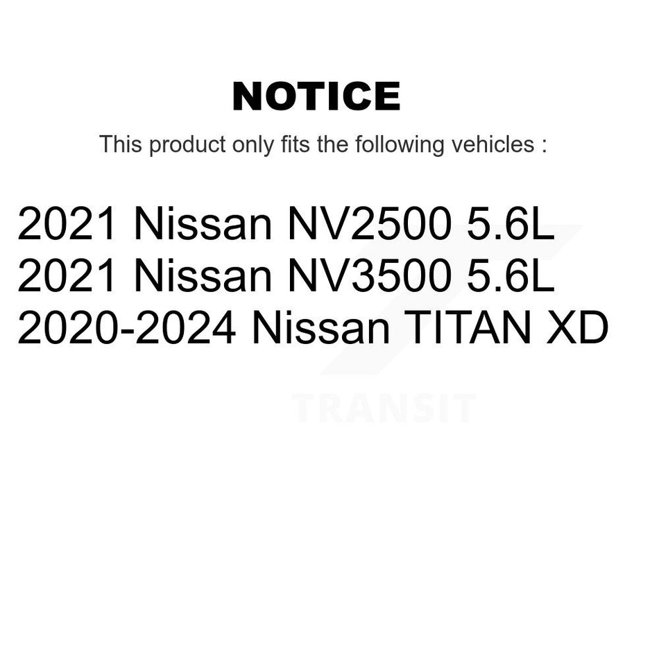 1x Air + 1x Cabin Filter (2 Total) Kit For Nissan NV2500 NV3500 TITAN XD KFL-103189