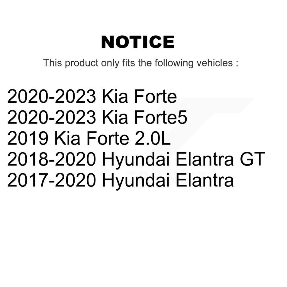 1x Air + 1x Cabin + 1x Engine Oil Filter Filter (3 Total) Kit For Hyundai Elantra Kia GT KFM-100042