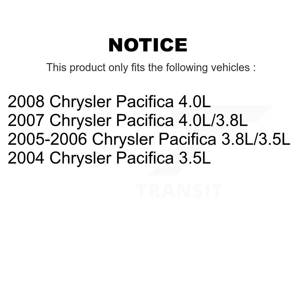 1x Air + 1x Cabin + 1x Engine Oil Filter Filter (3 Total) Kit For Chrysler Pacifica KFM-100123